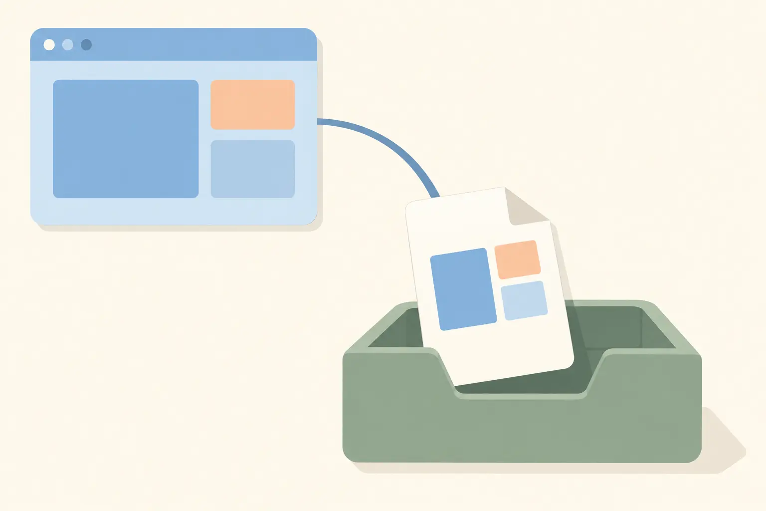 Storing prototypes from external tools